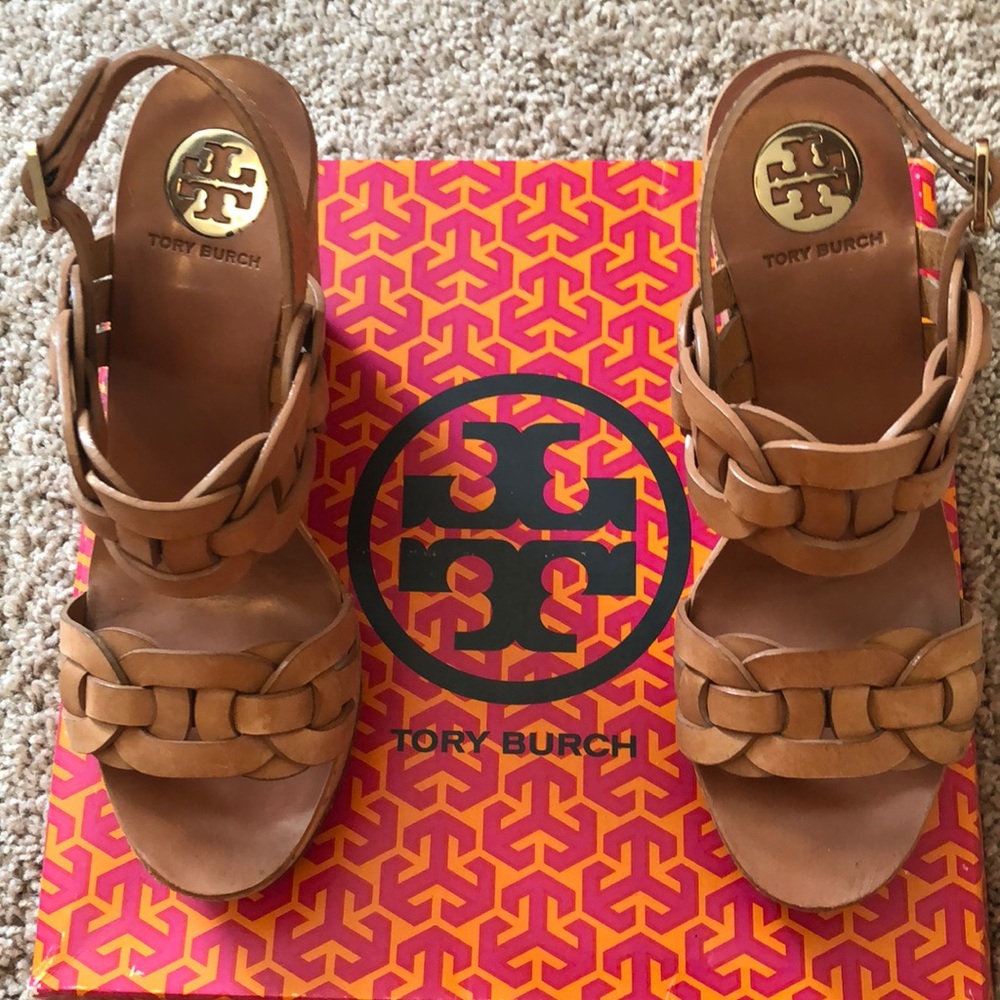 Tory Burch wedge sandals